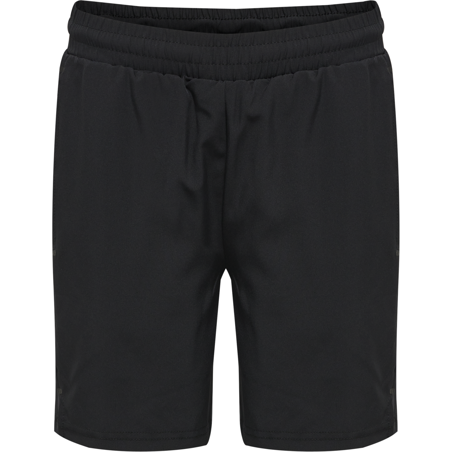 hmlMOVE GRID WOVEN SHORTS KIDS, BLACK, packshot