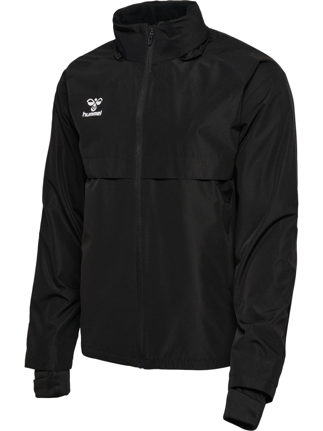 hmlGO SHELL JACKET, BLACK, packshot
