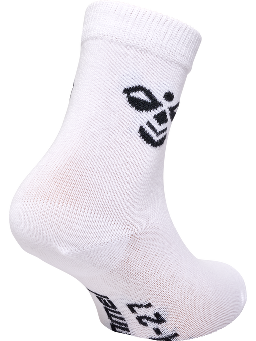 SUTTON 3-PACK SOCK, WHITE SUTTON 3-PACK SOCK, WHITE, packshot