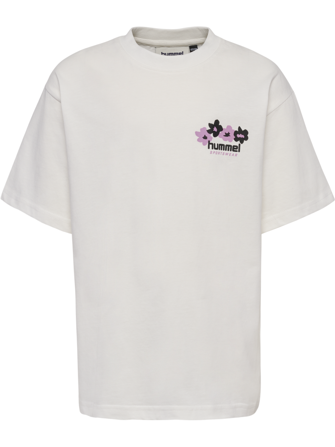 hmlJR LOOSE T-SHIRT S/S STADIUM, BLANC DE BLANC, packshot