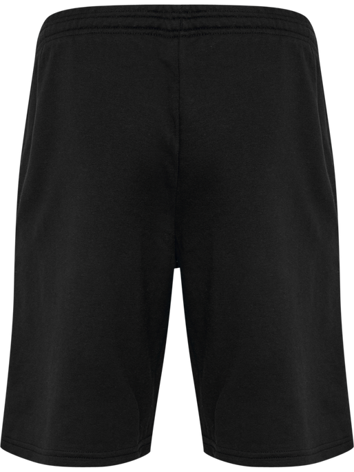 hmlMOVER COTTON BERMUDA SHORTS, BLACK, packshot