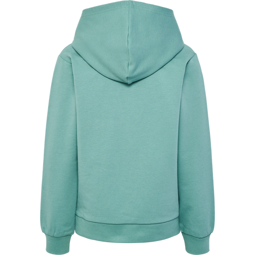hmlCUATRO HOODIE, MINERAL BLUE, packshot