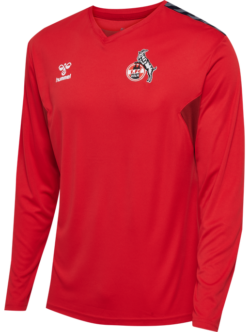 1FCK 23/24 TR JERSEY L/S, TRUE RED, packshot