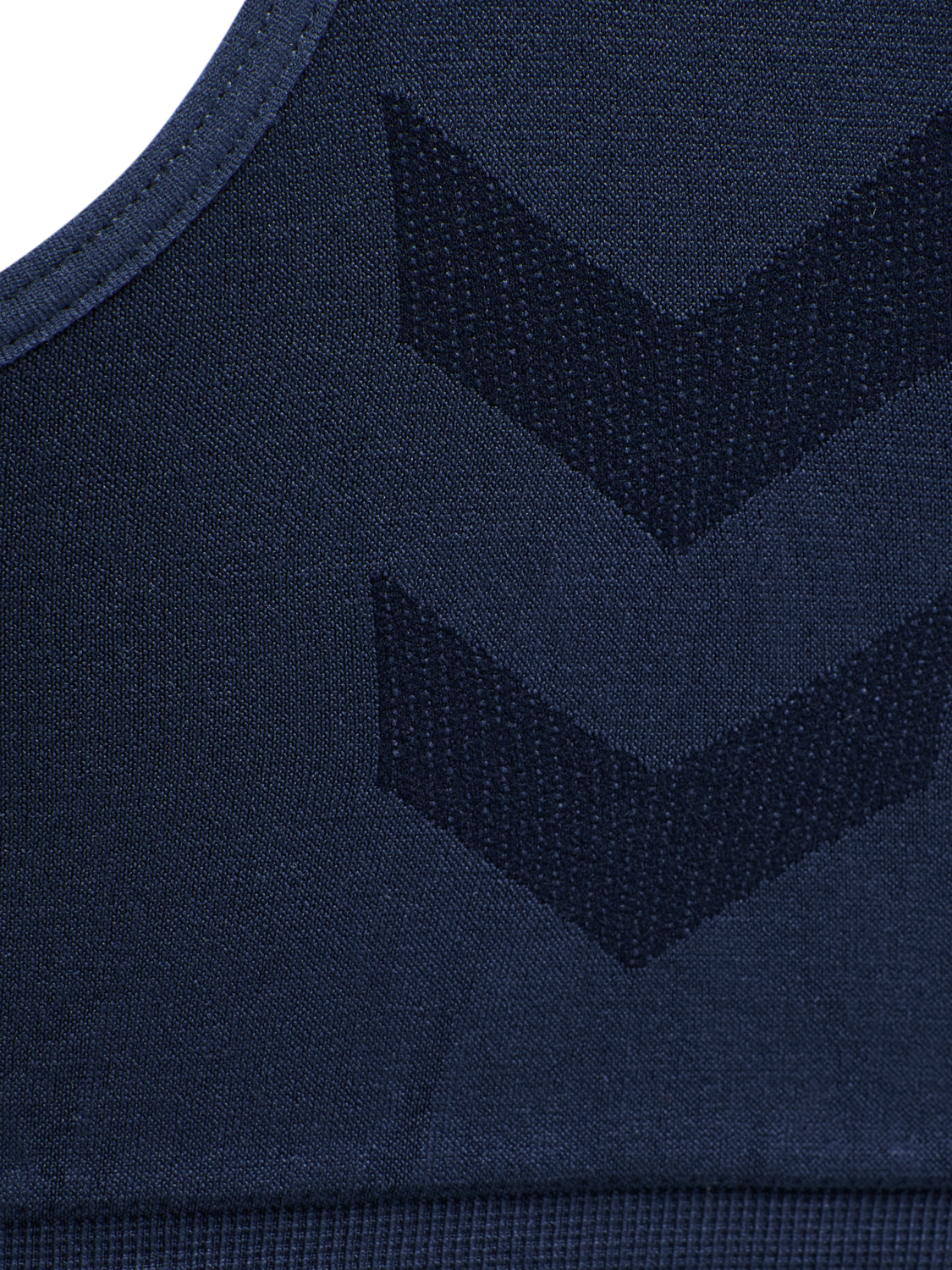 hmlTIF SEAMLESS SPORTS TOP, BLACK IRIS, packshot