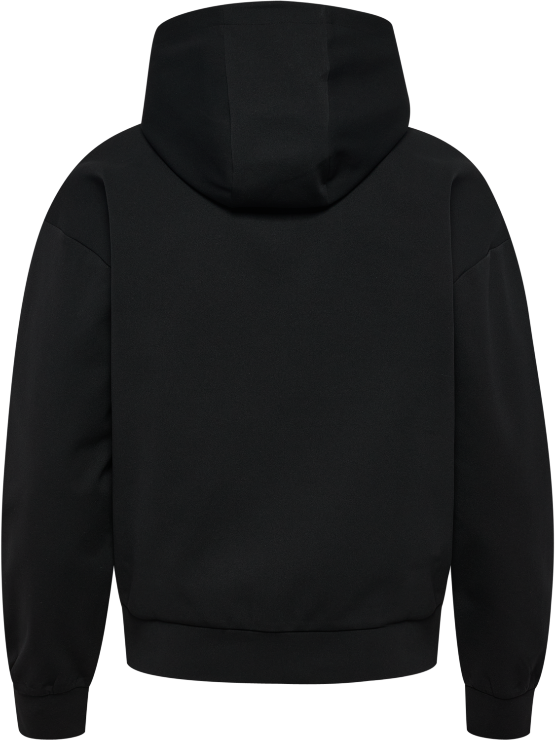 hmlDEFENDER ZIP HOODIE, BLACK, packshot