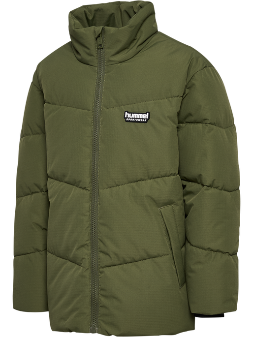 hmlJR PUFFER JACKET, WINTER MOSS hmlJR PUFFER JACKET, WINTER MOSS, packshot
