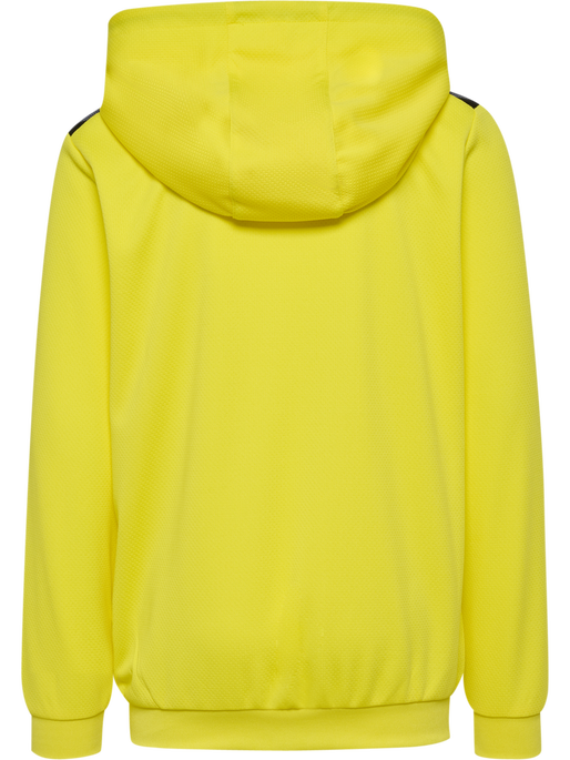 hmlAUTHENTIC PL HOODIE KIDS, BLAZING YELLOW, packshot
