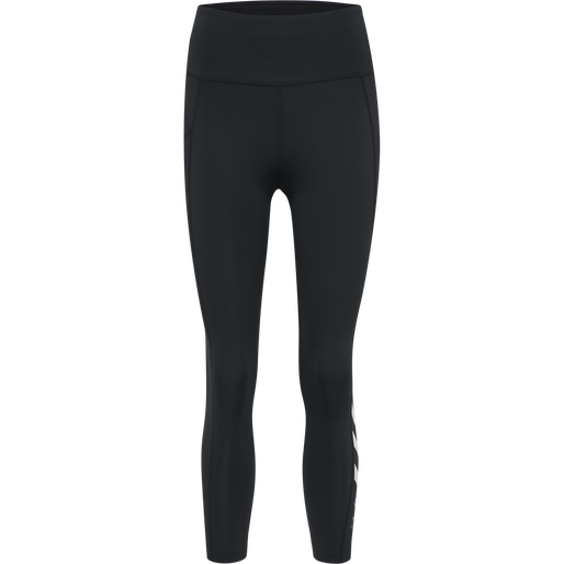 hmlMT MACI HIGH WAIST 7/8 TIGHTS, BLACK, packshot