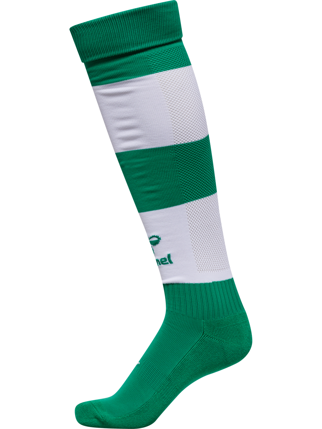 hmlESSENTIAL STRIPE FOOTBALL SOCKS, JELLY BEAN/WHITE, packshot