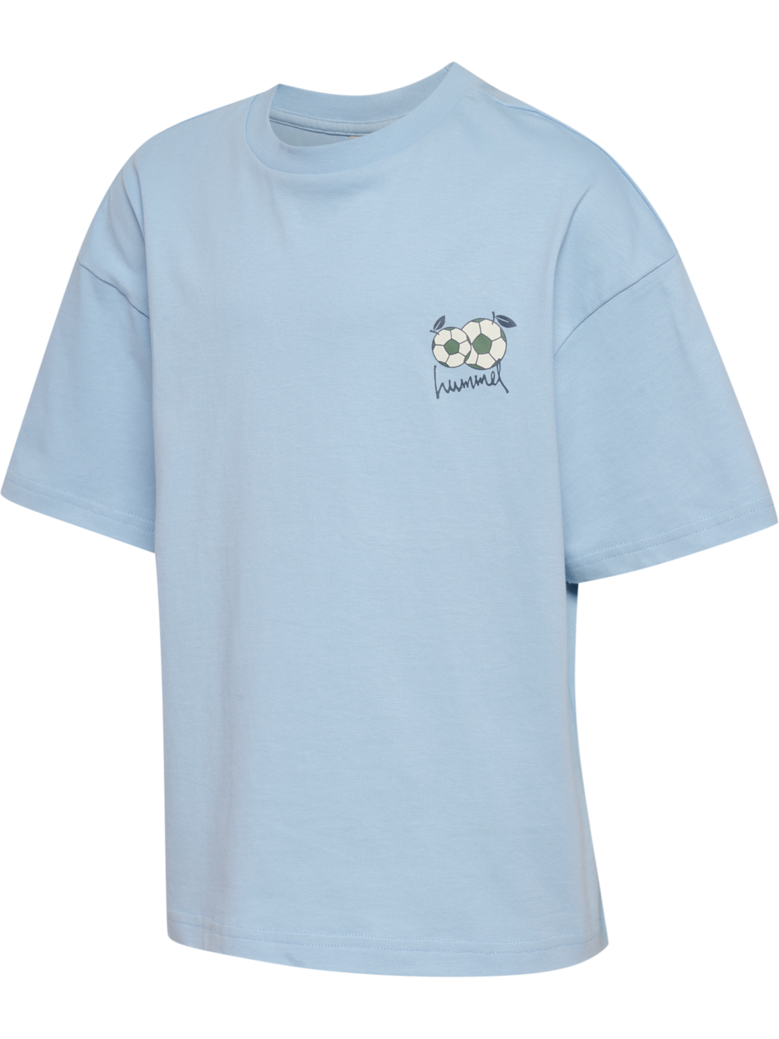 hmlMIO BOXY T-SHIRT S/S, CASHMERE BLUE, packshot