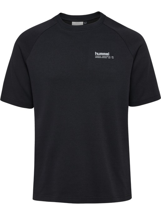 hmlTECH LOOSE T-SHIRT, BLACK hmlTECH LOOSE T-SHIRT, BLACK, packshot
