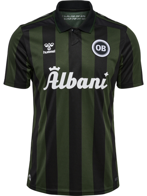 OB 24/25 AWAY JERSEY SS, BLACK OB 24/25 AWAY JERSEY SS, BLACK, packshot