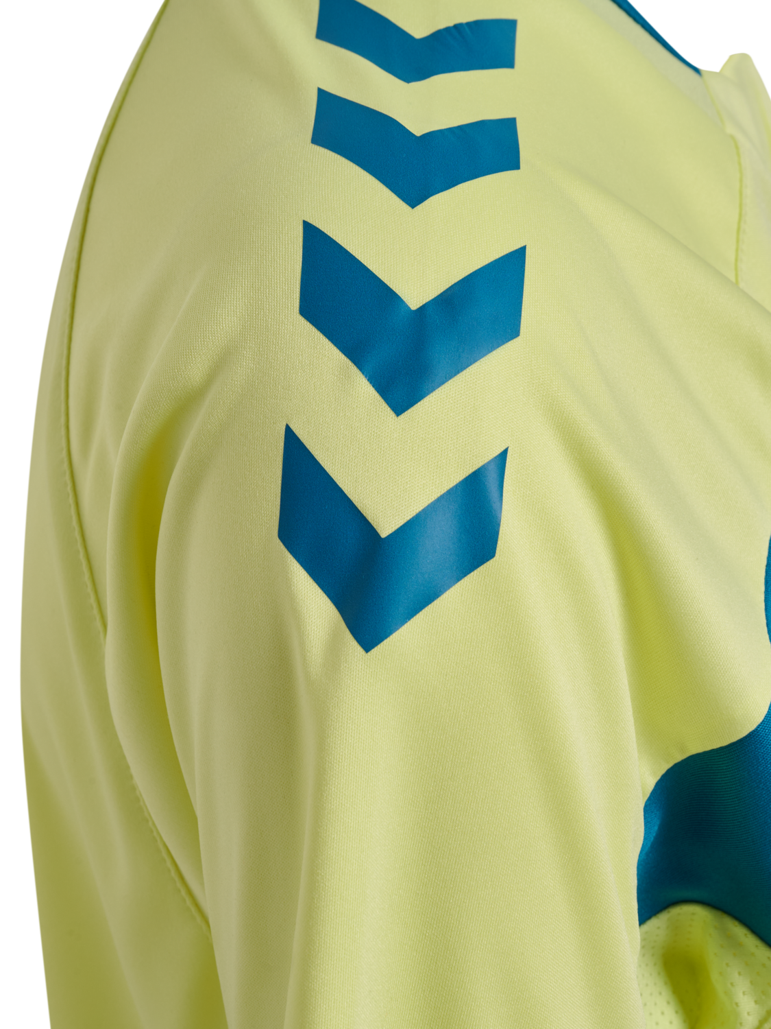 hmlCORE 2.0 JERSEY S/S WOMAN, PALE LIME YELLOW/CELESTIAL, packshot