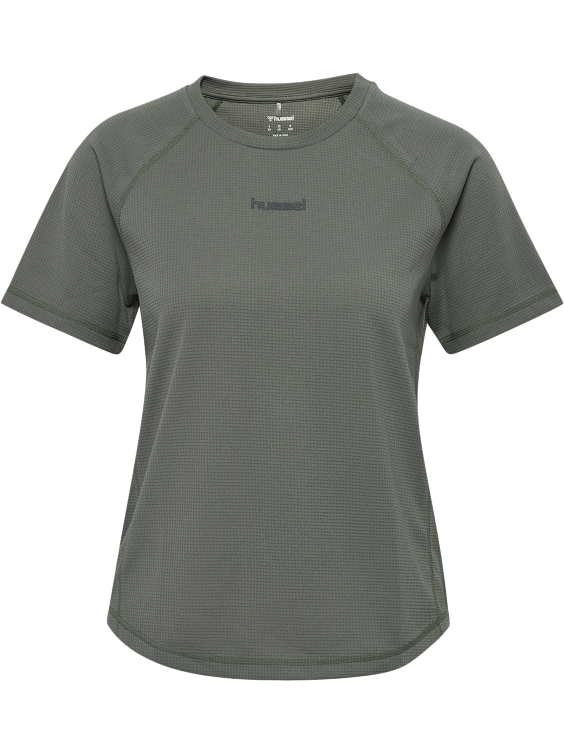 hmlMOMENTUM W T-SHIRT S/S, CASTOR GRAY, packshot
