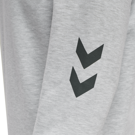 hmlLGC LIAM SWEATSHIRT, LIGHT GREY MELANGE, packshot