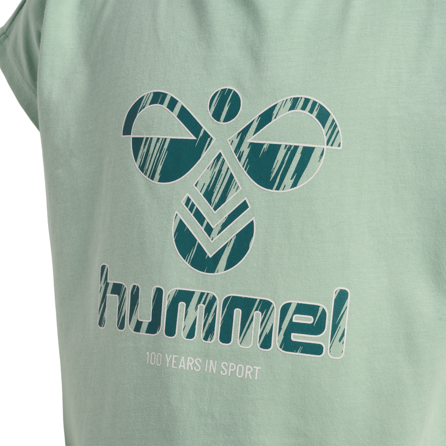 hmlOLIVIA T-SHIRT S/S, SILT GREEN, packshot