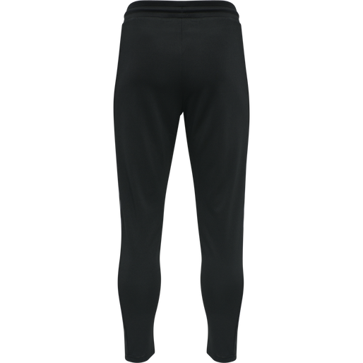 hmlLEGACY POLY TAPERED PANTS, BLACK, packshot