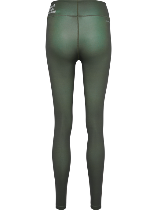 hmlTE FUNDAMENTAL MID WAIST TIGHTS, CLIMBING IVY hmlTE FUNDAMENTAL MID WAIST TIGHTS, CLIMBING IVY, packshot