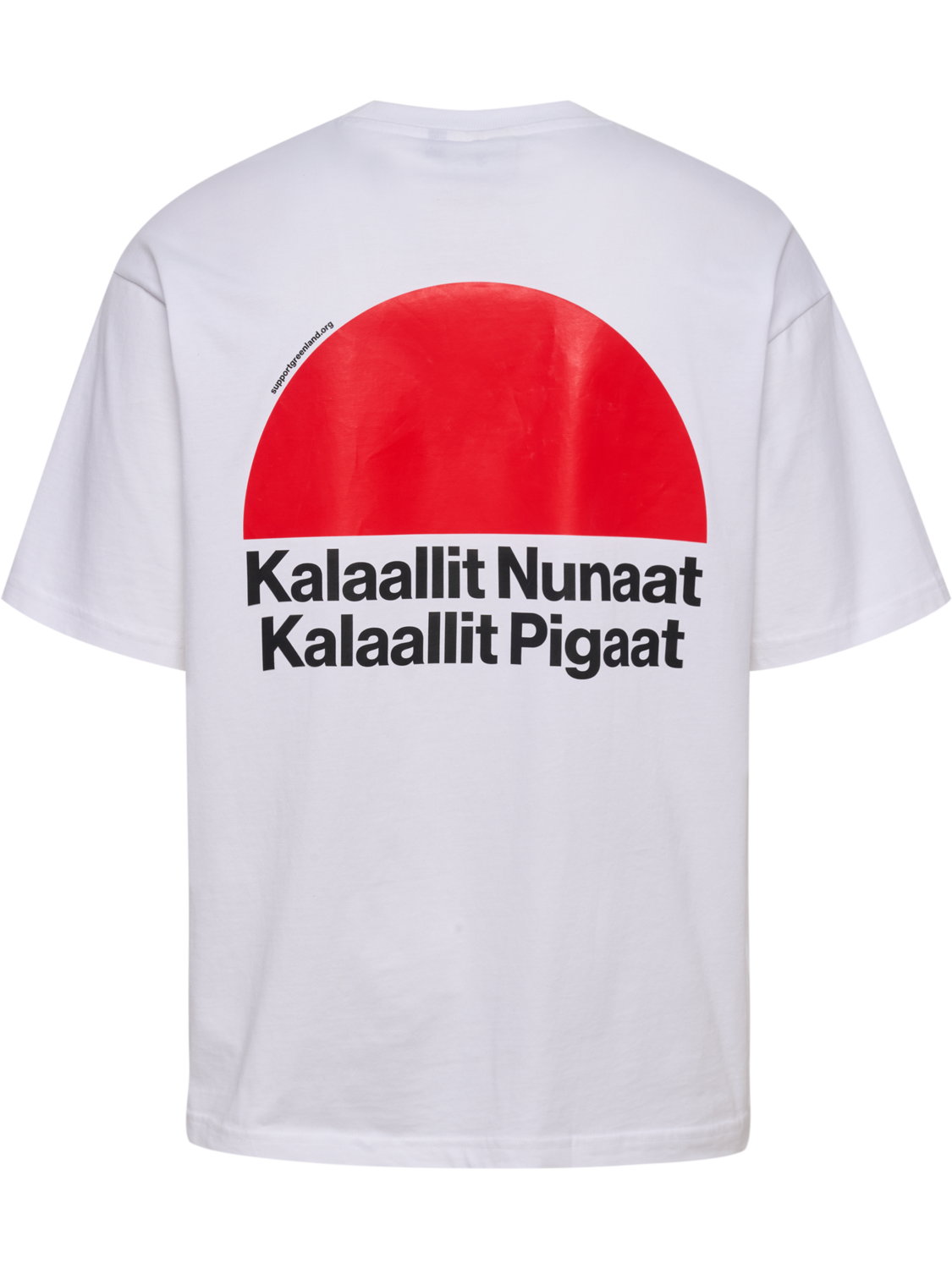 hmlGREENLAND T-SHIRT S/S, WHITE, packshot