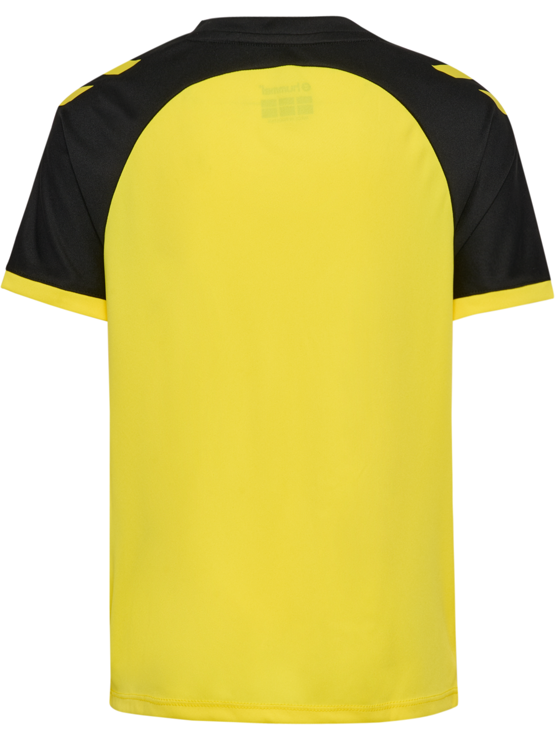 hmlMATCH LEAGUE JERSEY S/S KIDS, BLAZING YELLOW/BLACK, packshot
