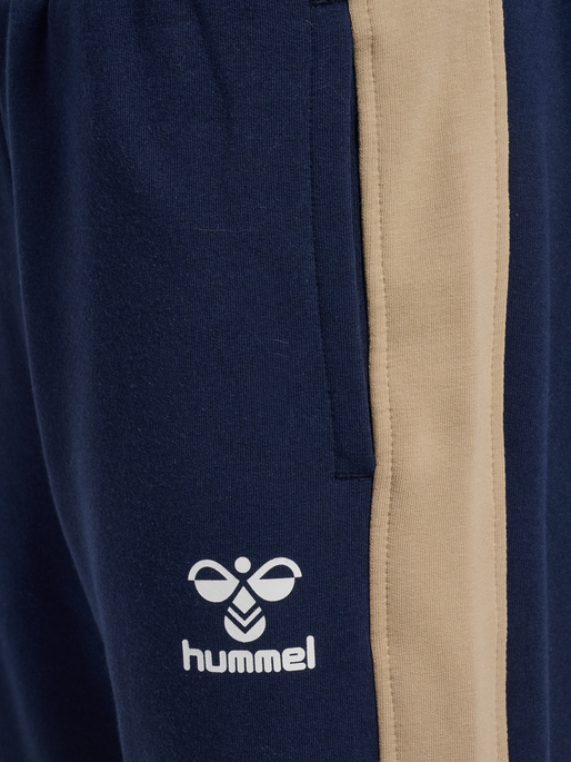 hmlESSEN PANTS, BLACK IRIS, packshot