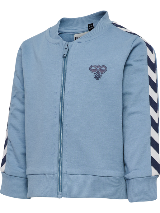 hmlMINI REG CHEVRON SET, FADED DENIM hmlMINI REG CHEVRON SET, FADED DENIM, packshot