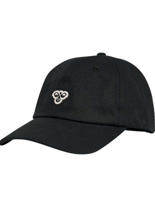 hmlBASEBALL CAP BEE, BLACK, packshot