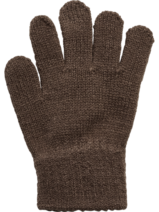 hmlJR KNIT GLOVES 2-PACK, PEPPERCORN, packshot