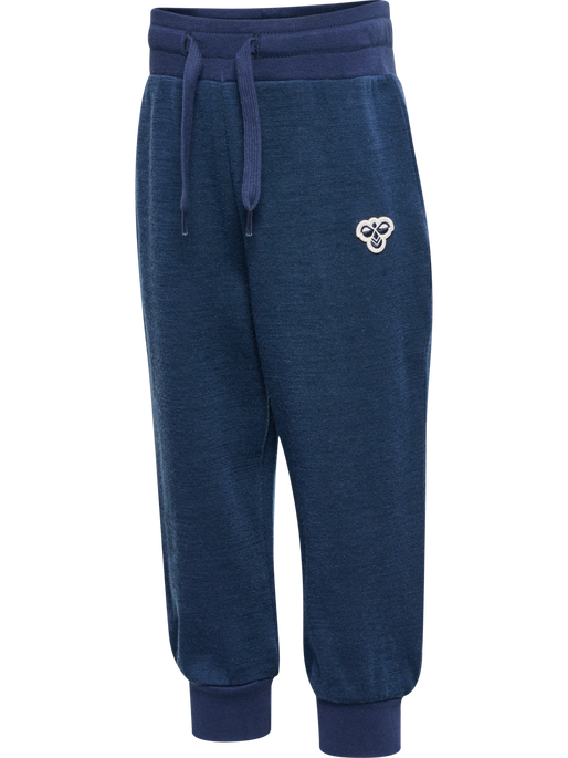 hmlMINI WOOL PANTS BEE, DRESS BLUES, packshot