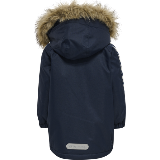 hmlCANYON TEX JACKET, BLACK IRIS, packshot