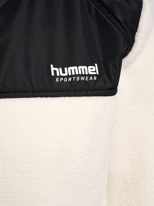 hmlLGC MALIKAT FLEECE JACKET, TOFU hmlLGC MALIKAT FLEECE JACKET, TOFU, packshot