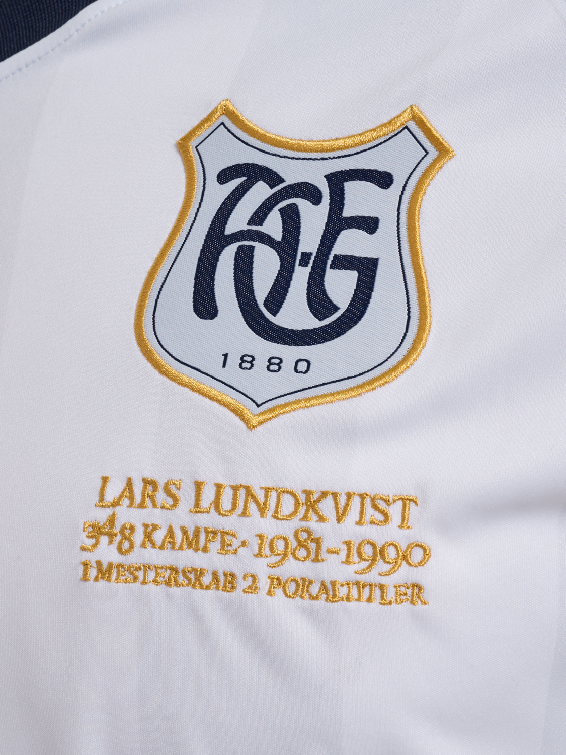 AGF LEGEND JERSEY SS 23, WHITE W/LOGO, packshot