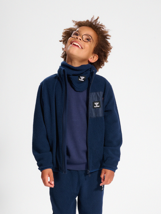 hmlATLAS FLEECE ZIP JACKET, 1009, model