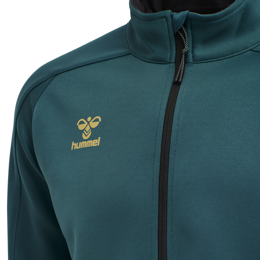 hmlCIMA XK ZIP JACKET, BLUE CORAL, packshot