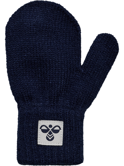 hmlMINI KNIT MITTENS 2-PACK, DRESS BLUES hmlMINI KNIT MITTENS 2-PACK, DRESS BLUES, packshot