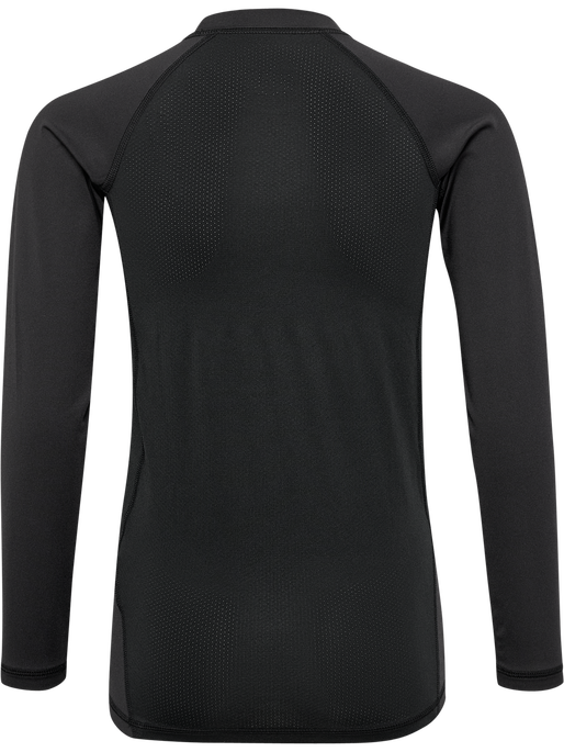 hmlBL PERFORMANCE TEE L/S KIDS, BLACK hmlBL PERFORMANCE TEE L/S KIDS, BLACK, packshot