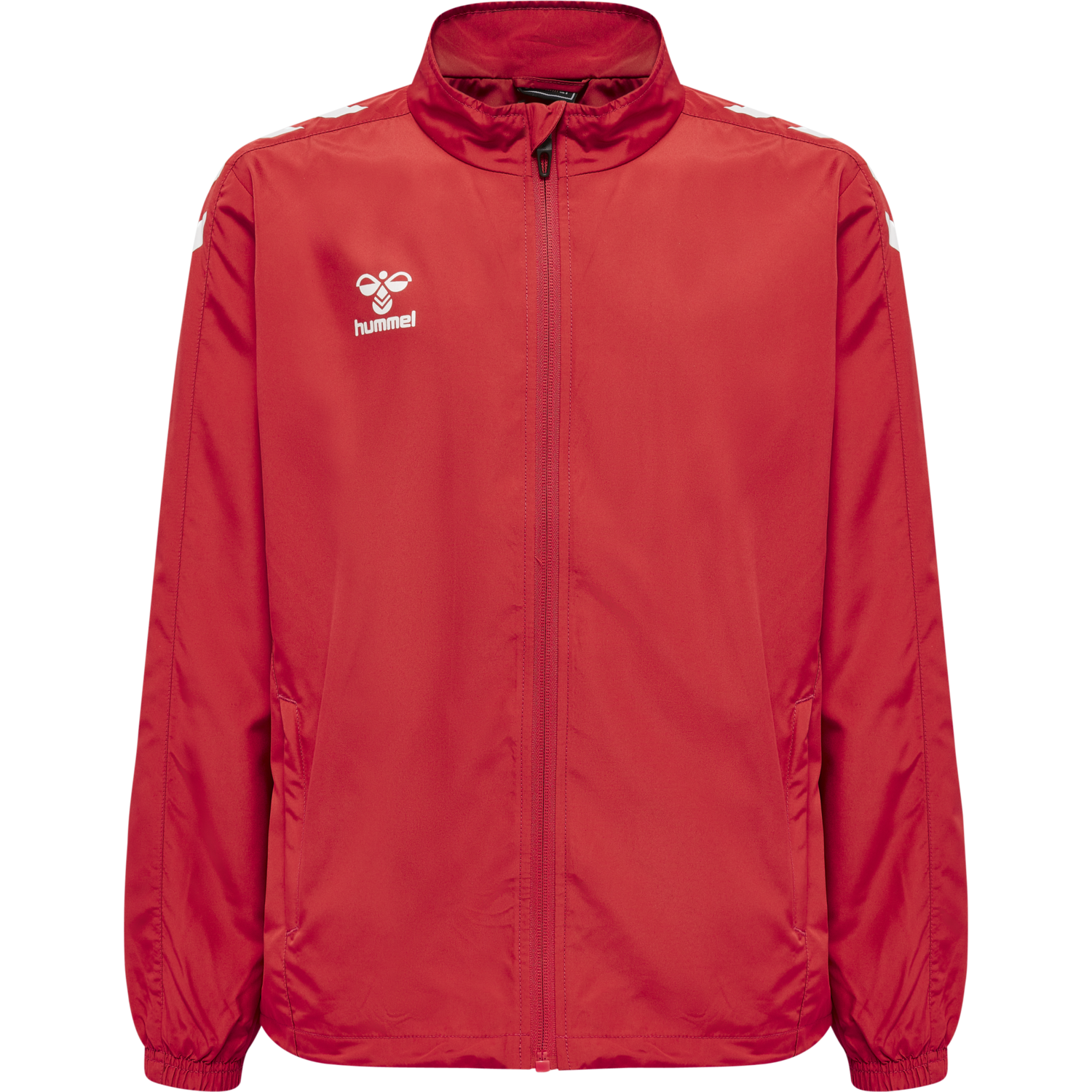 hmlCORE XK MICRO ZIP JACKET KIDS, TRUE RED, packshot