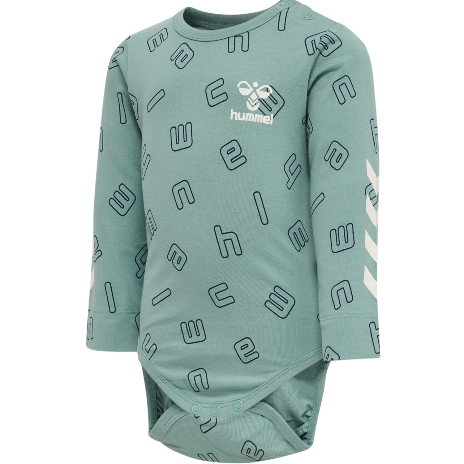 hmlATHENS BODY L/S, MINERAL BLUE, packshot