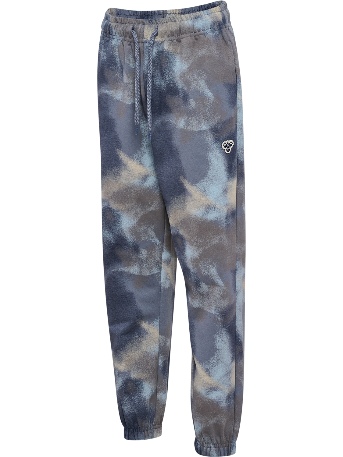 hmlJR LOOSE AOP PANTS BEE, FLINT STONE, packshot
