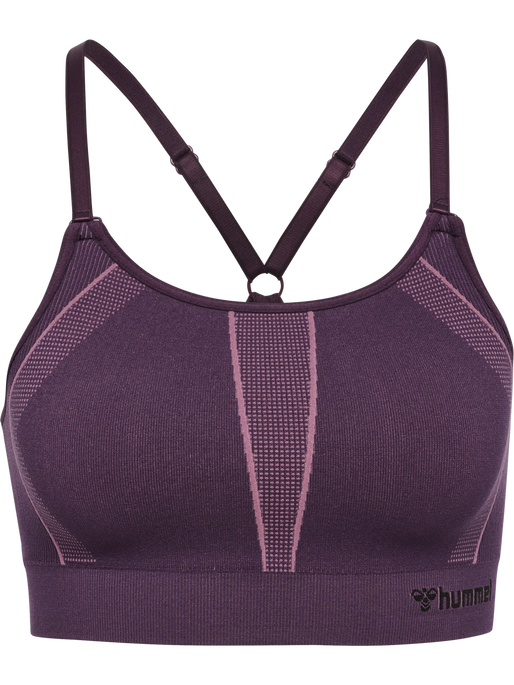 hmlMT POWER SEAMLESS SPORTS BRA, PLUM PERFECT hmlMT POWER SEAMLESS SPORTS BRA, PLUM PERFECT, packshot