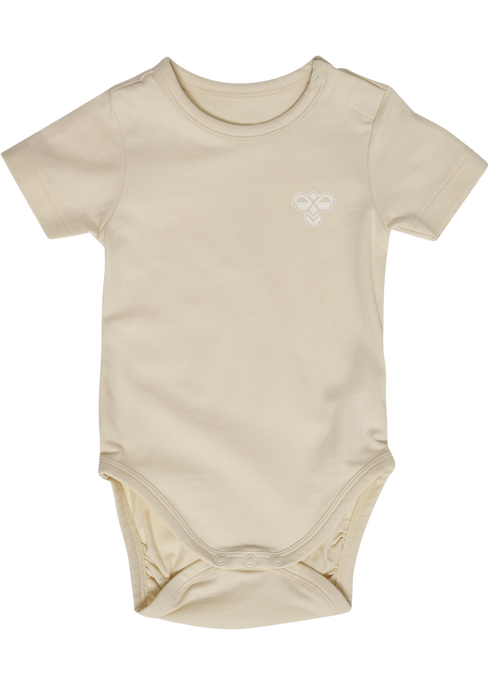 hmlMINI SOLID BODY S/S BEE, WHITECAP GRAY, packshot