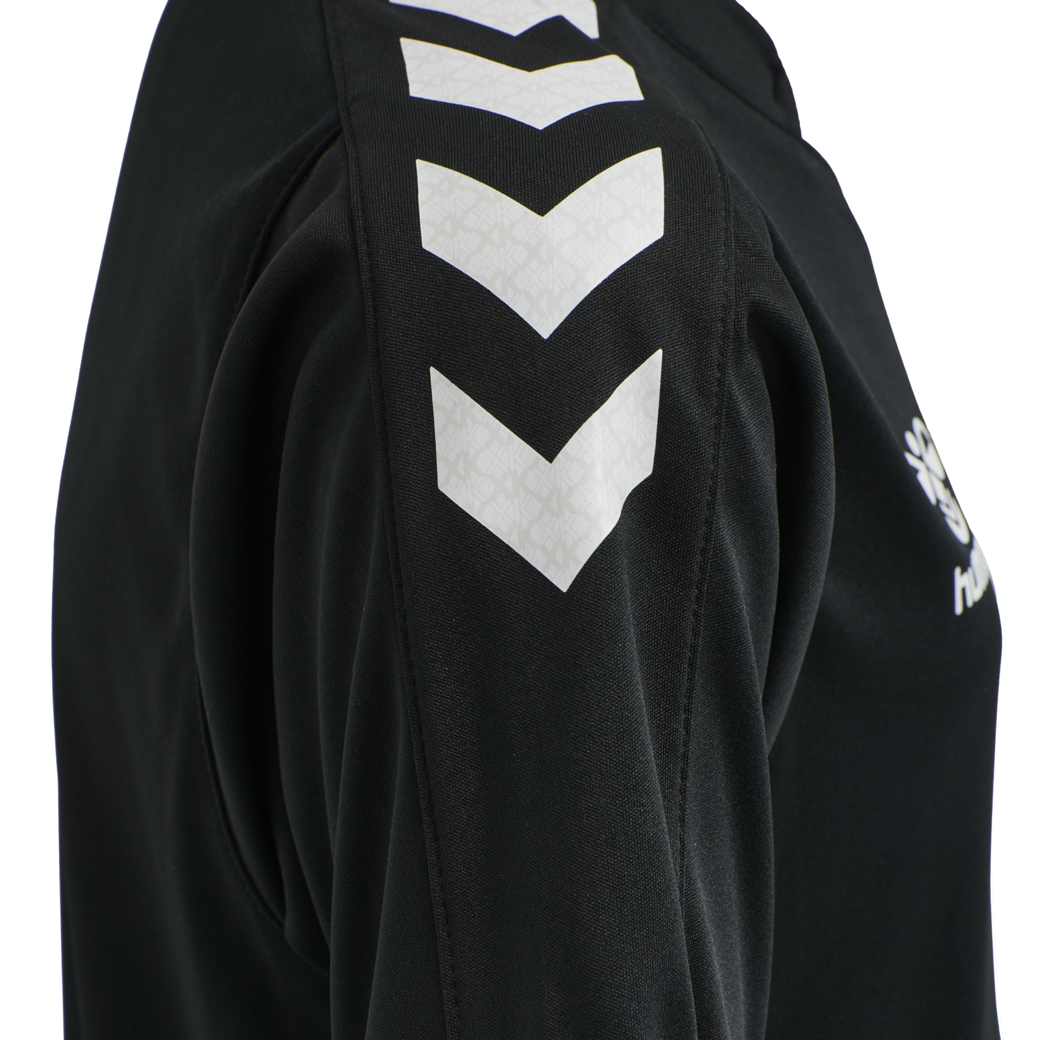 hmlCORE XK POLY JERSEY S/S KIDS, BLACK, packshot