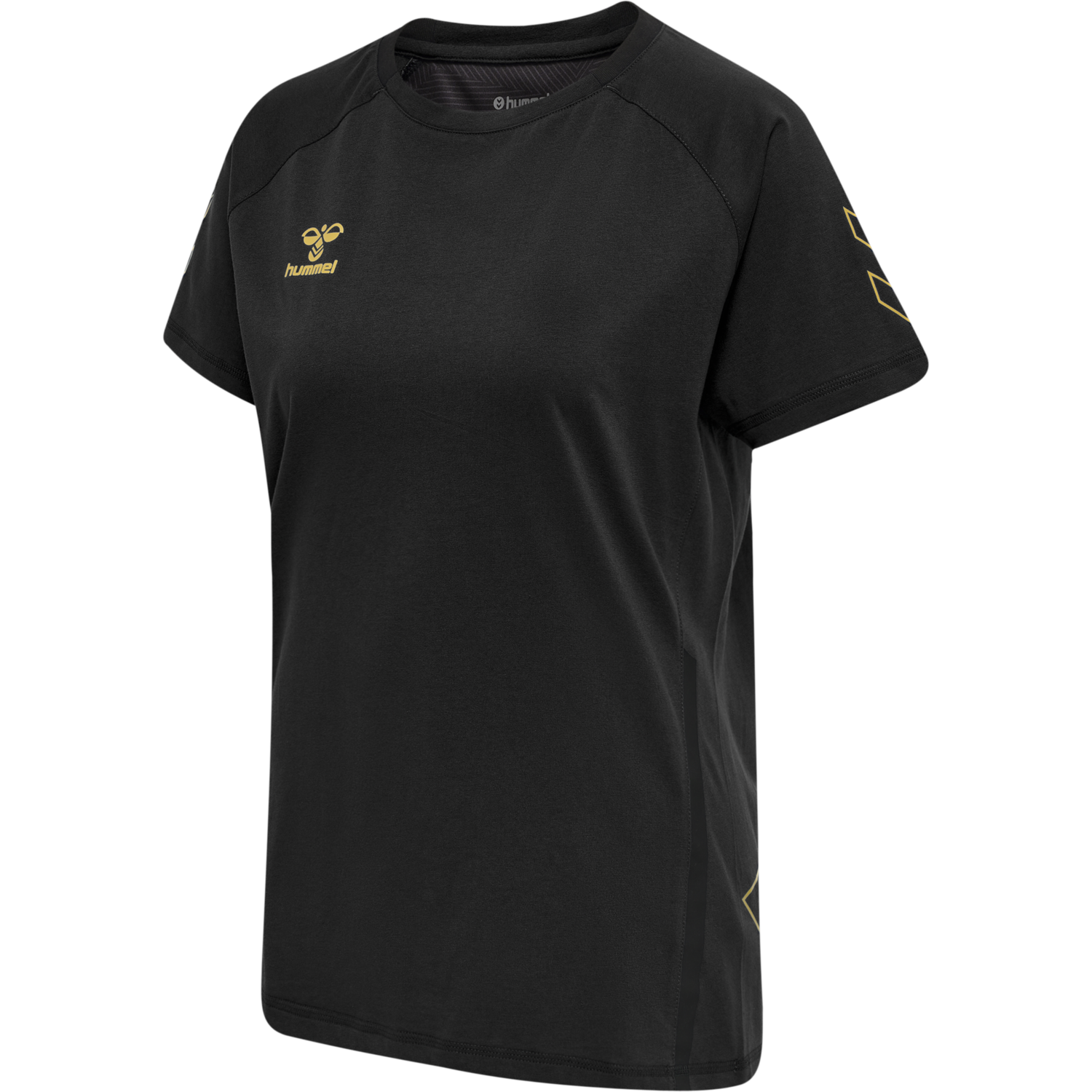 hmlCIMA XK T-SHIRT S/S WOMAN, BLACK, packshot