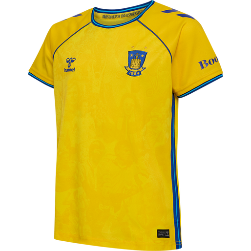 BIF 24/25 HOME JERSEY S/S KIDS, CYBER YELLOW, packshot