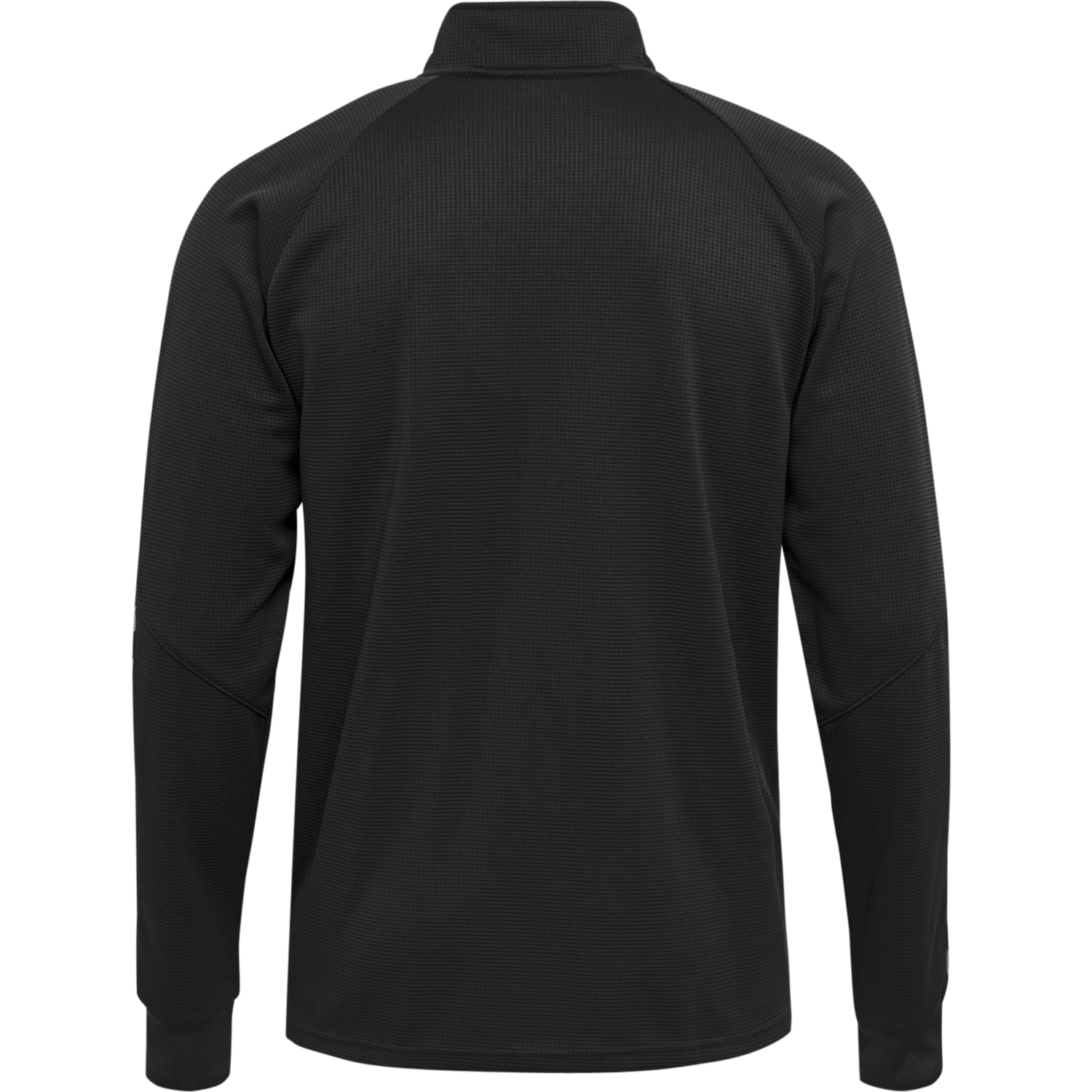 hmlAUTHENTIC POLY ZIP JACKET, BLACK/WHITE, packshot