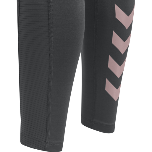 hmlNORMA HIGH WAIST TIGHTS, ASPHALT, packshot