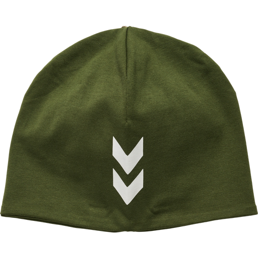 hmlPERRY BEANIE, OLIVE NIGHT, packshot