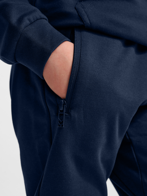 hmlJR REGULAR ADJ WAIST PANTS, DRESS BLUES, model