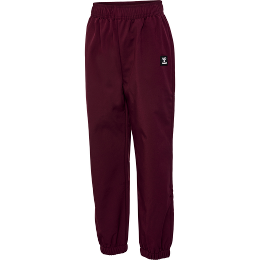 hmlJUPITOR TEX SOFTSHELL PANTS, WINDSOR WINE, packshot