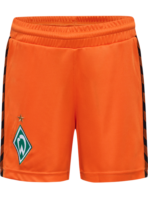 WER 23/24 GK SHORTS KIDS, ORANGE TIGER, packshot